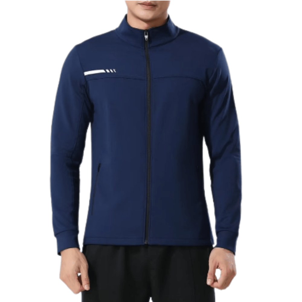 Veste de sport légère et breathable avec zip pour hommes