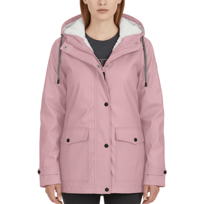 Veste de pluie étanche pour femme avec capuche