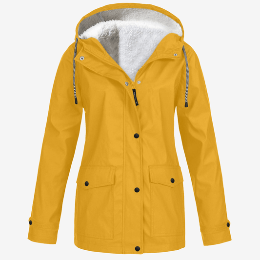 Veste de pluie étanche pour femme avec capuche - luxestyle