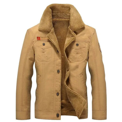 Veste Hivernale Doublée Polaire pour Homme