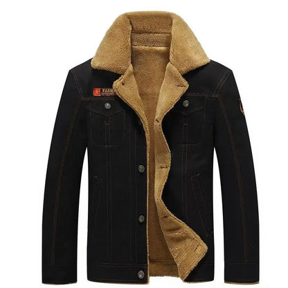 Veste Hivernale Doublée Polaire pour Homme