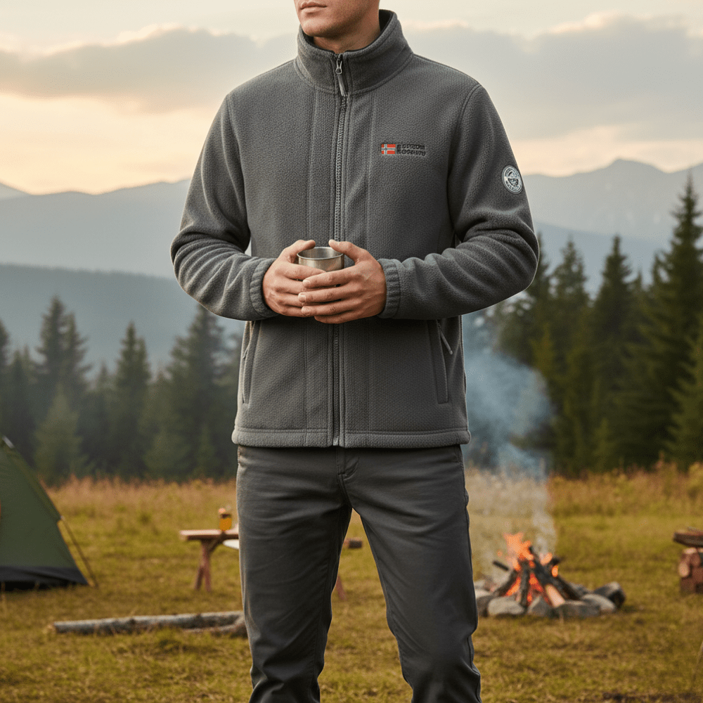 Veste polaire douce et légère pour hiver