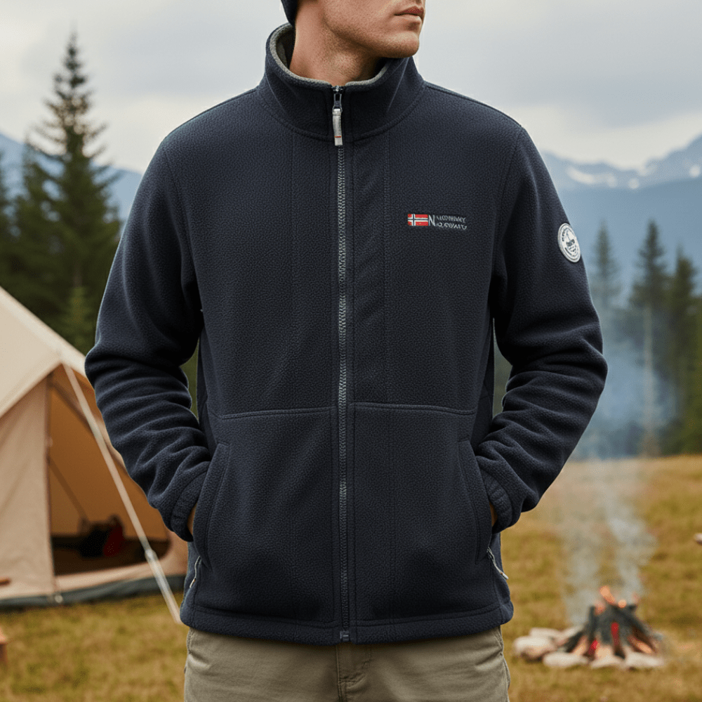 Veste polaire douce et légère pour hiver