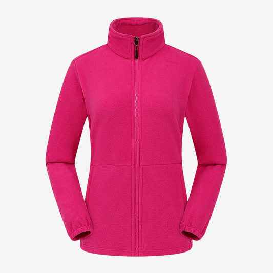 Veste femme imperméable et respirante avec doublure polaire - luxestyle