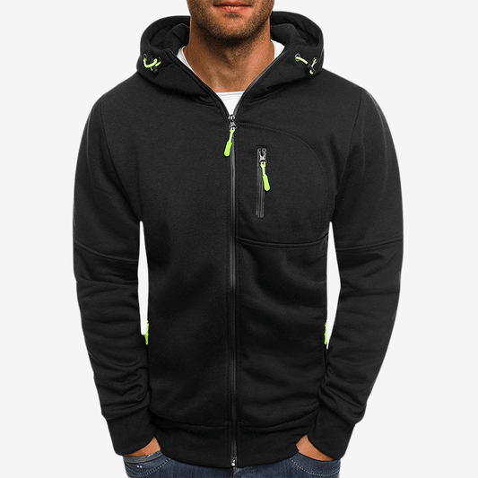 Veste en maille épaisse pour homme hiver - luxestyle