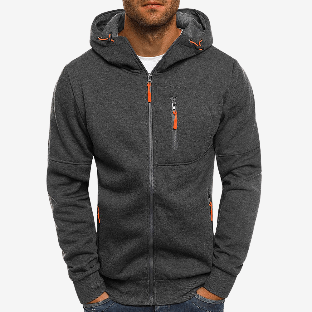 Veste en maille épaisse pour homme hiver