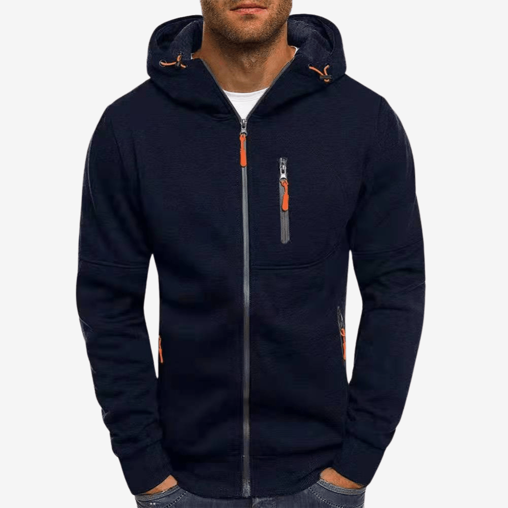Veste en maille épaisse pour homme hiver