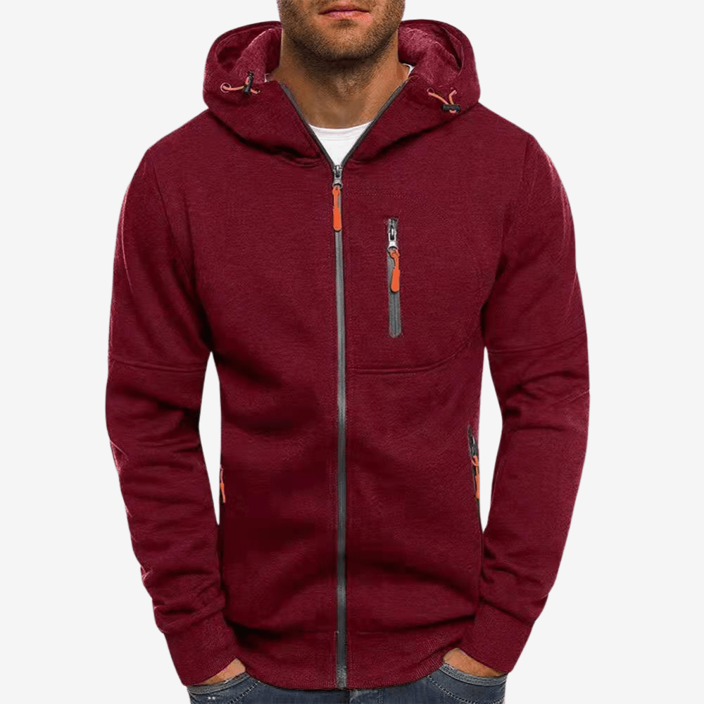 Veste en maille épaisse pour homme hiver
