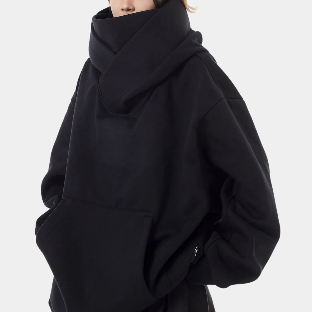 NIVEA - Sweater d'hiver ample avec capuche pour femmes