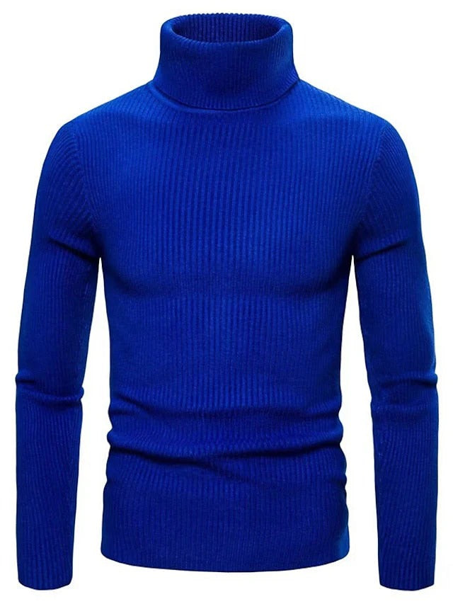 Pull Homme Col Polo Élégant pour Travail