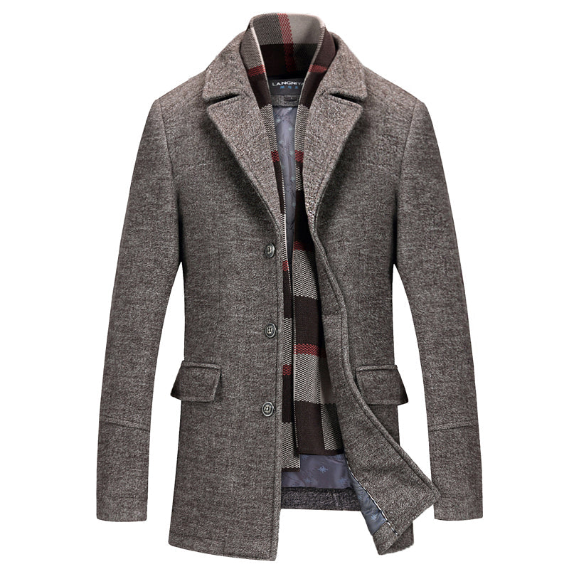 Veste Homme Hiver Élégante et Chaude