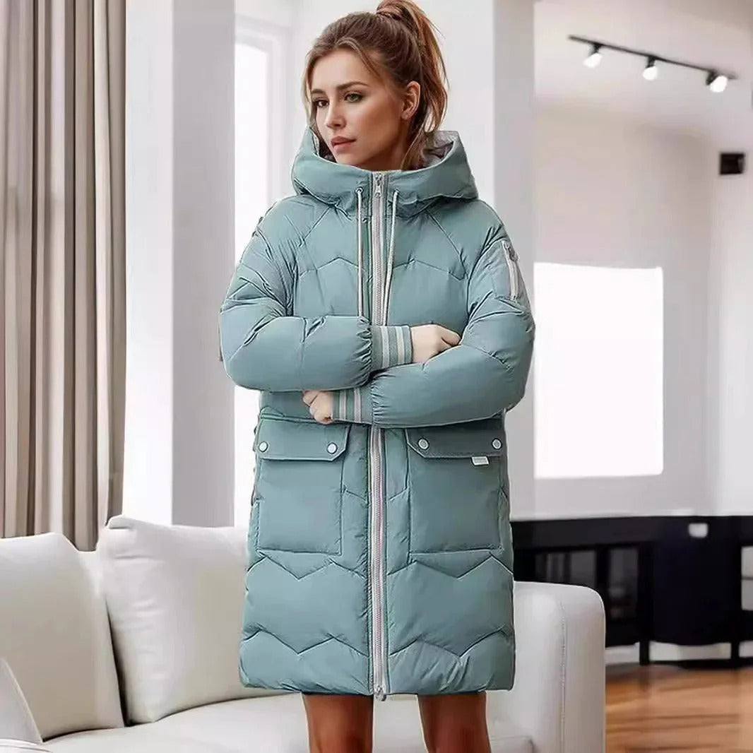 Veste à capuche douce et élégante pour femme