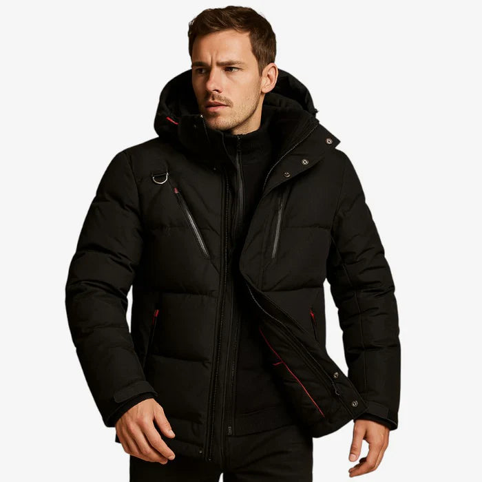 Veste Hiver Capuche Amovible avec Poches