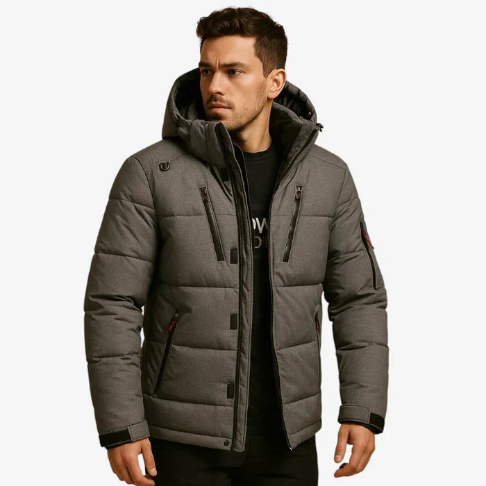 Veste Hiver Capuche Amovible avec Poches