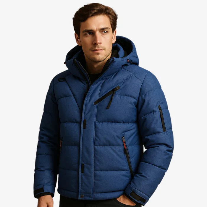Veste Hiver Capuche Amovible avec Poches