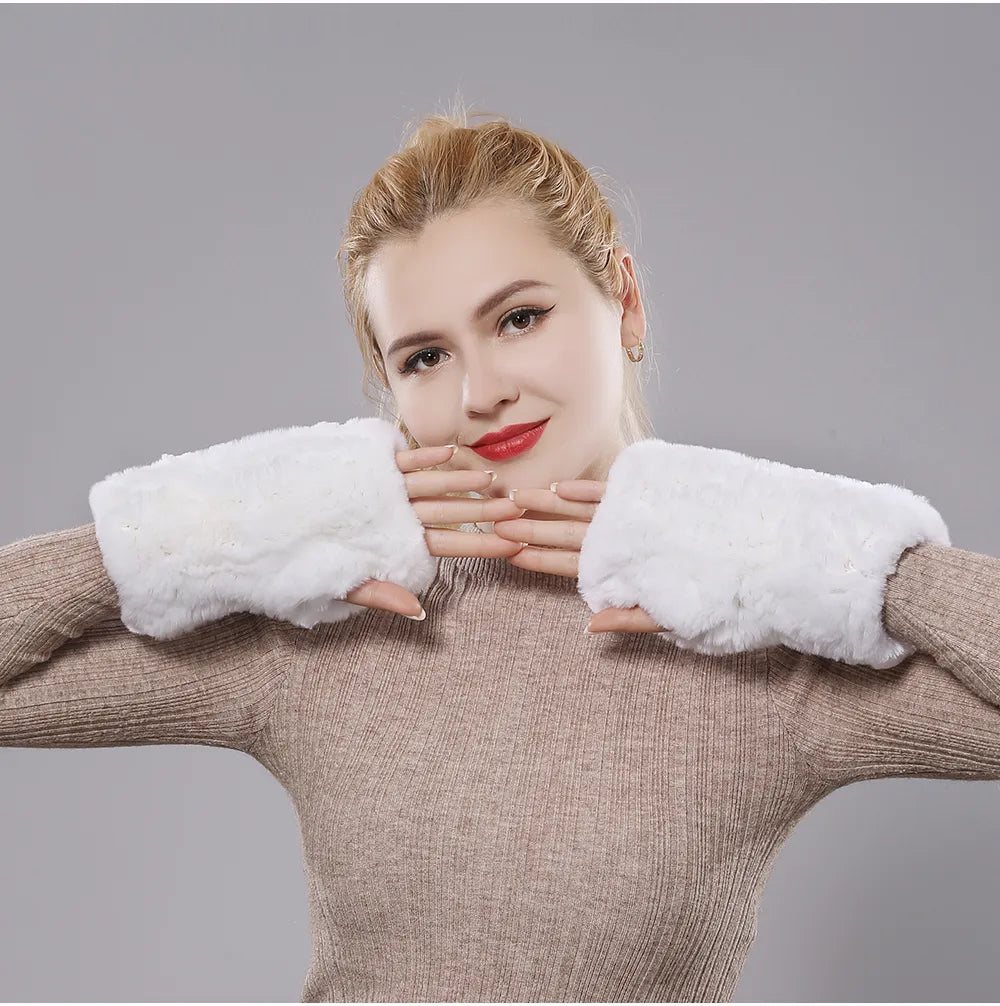 Gants Manchots Femmes Hiver Chauds pour Tous les Jours