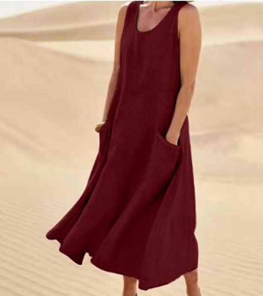Robe Coton Féminine Confortable pour Femme au Quotidien