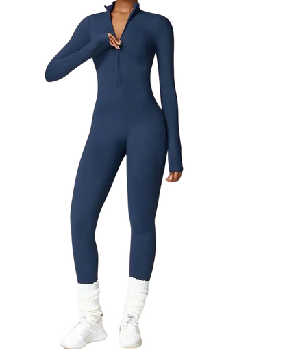 Combinaison Hiver Féminine Élégante - Polaire Douillette avec Élasticité et Col Ajutable - LuxeStyle