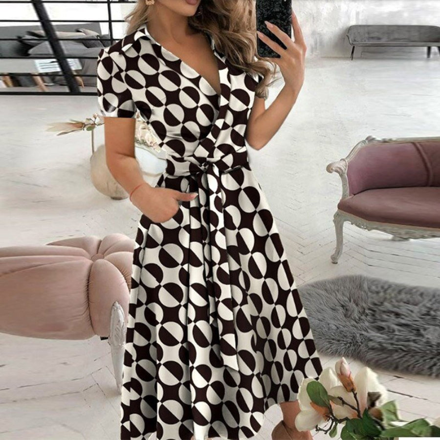 Robe Féminine Taille A Pour Femme | Longueur Mi-Mollet