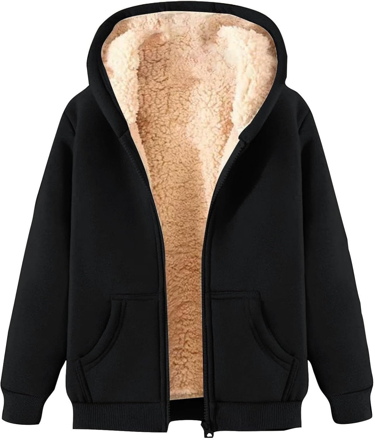 Veste D'hiver Enfant Bleu Élégante Doublée