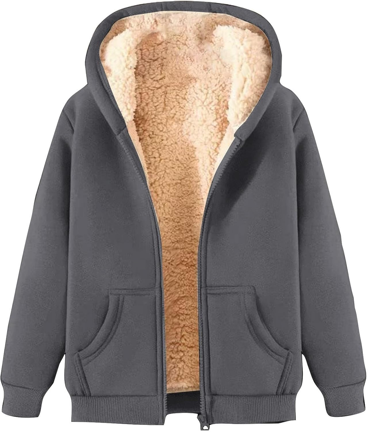 Veste D'hiver Enfant Bleu Élégante Doublée