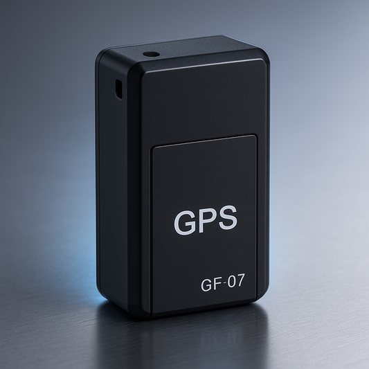 Traceur GPS Compact Étanche Noir - LuxeStyle