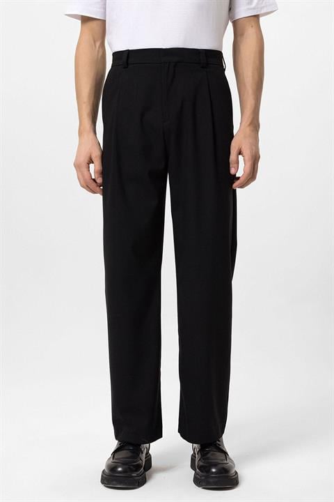 Pantalon Classique Homme Taille Élevée pour Travail - LuxeStyle