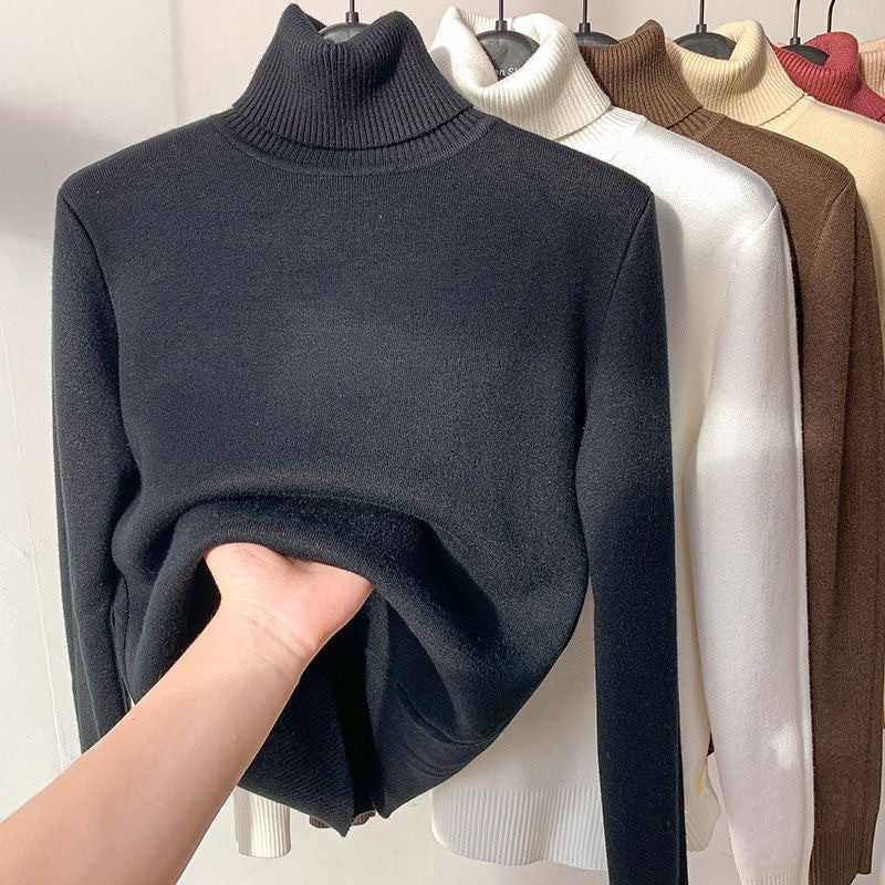 Pull Femme Col Roulé Douillet & Chaud Hiver